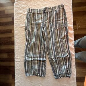 Liz Claiborne Striped Women's Capris